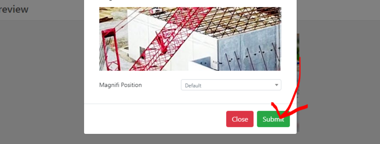 Hover Effect Position Settings