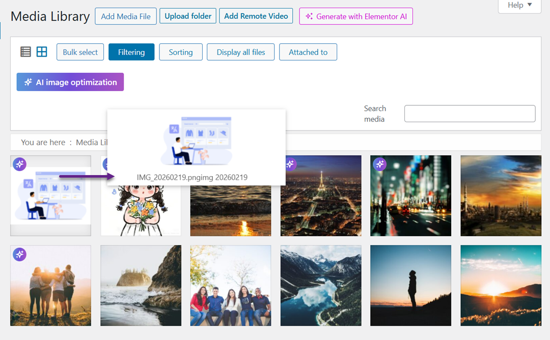 Upload File - How to Automatically Generate SEO-Friendly Filenames for Images with WP Media Folder AI