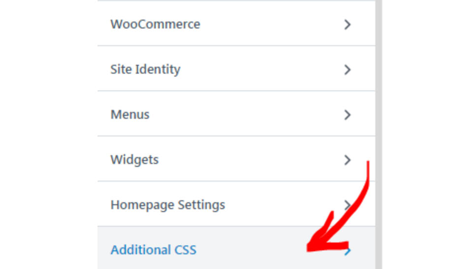 Additional CSS section