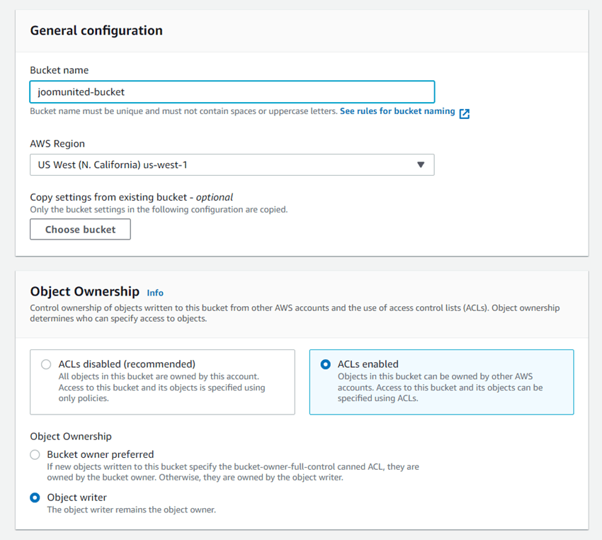 Configure Bucket - How to Connect Amazon S3 Buckets to WP Media Folder for Optimized Cloud Storage