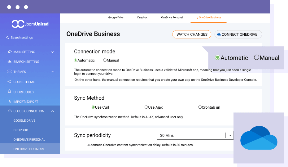 OneDrive-business-WordPress-Synchronization-automatic