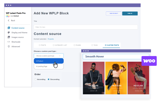 WordPress custom post types and WooCommerce integration