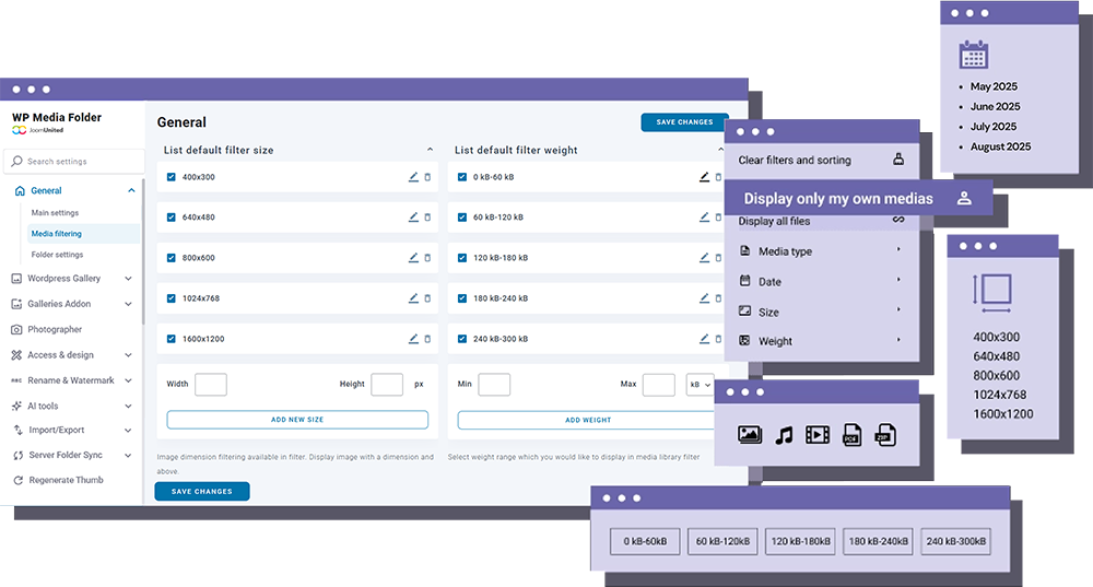 Sort and filter your WordPress media library