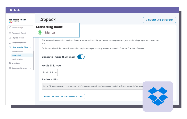 How To Easily Connect The Dropbox To Media Library?