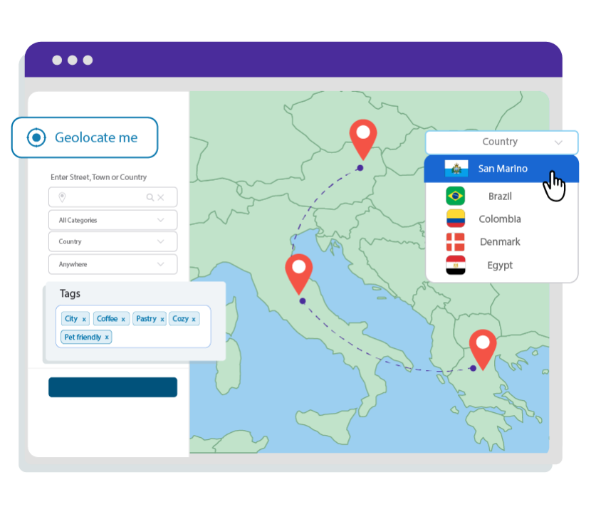 WP Location Finder, Help your customers find you faster with smart location search