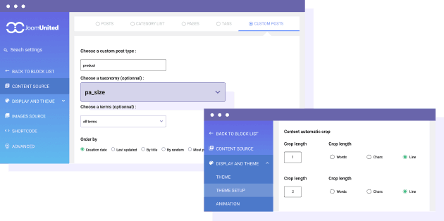 Customize the recent custom post types design