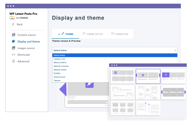 Easy to setup news block for WordPress