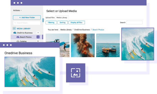 OneDrive Business Media Integration In WordPress Content