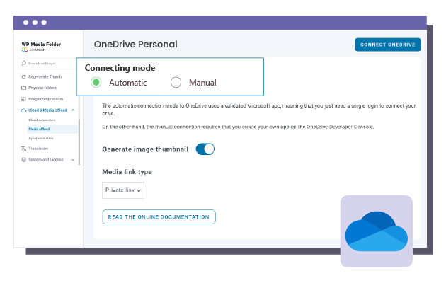 How To Easily Connect The OneDrive Personal To Media Library?
