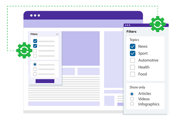 Dynamic AJAX-Powered filtering