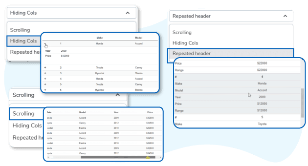 How to choose the right responsive mode for your HTML tables