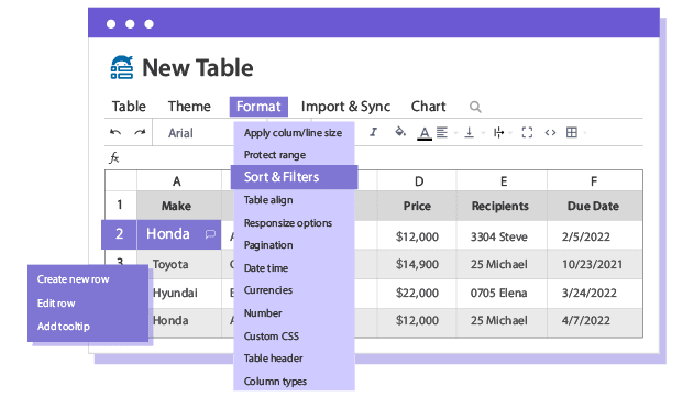 Advanced filtering options for enhanced user interaction on the frontend