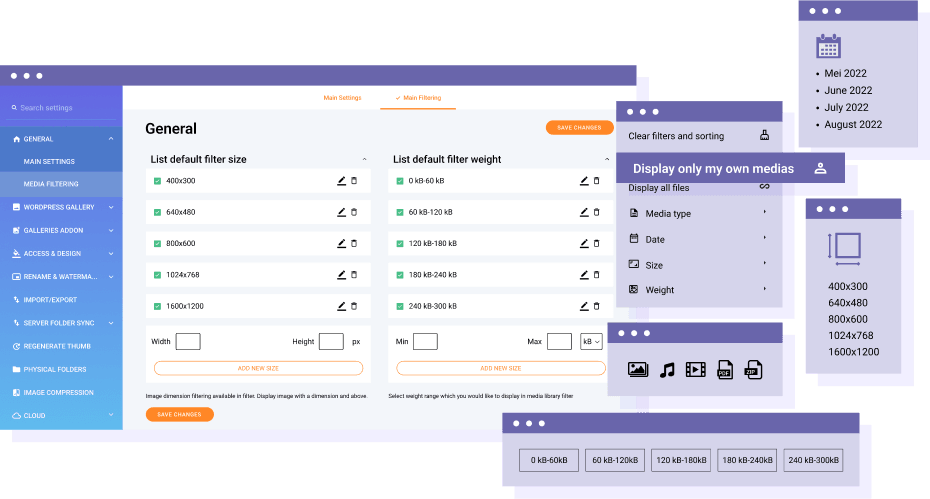 Sort and filter your WordPress media library