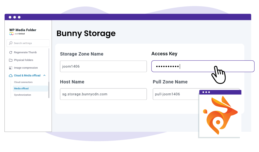 Connect Bunny Storage in a Few Clicks