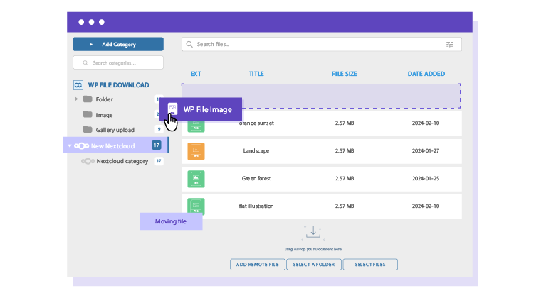  Easy File Management with Drag-and-Drop