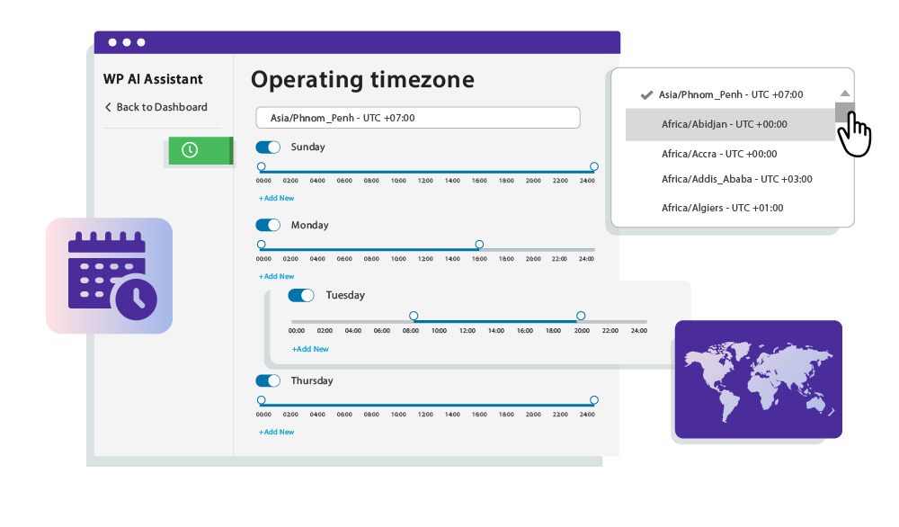 Put Your Chatbot on Autopilot with Simplified Custom Scheduling