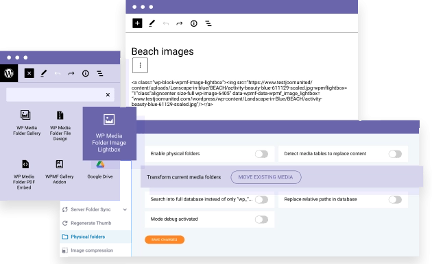 Dynamically replace media links in your content