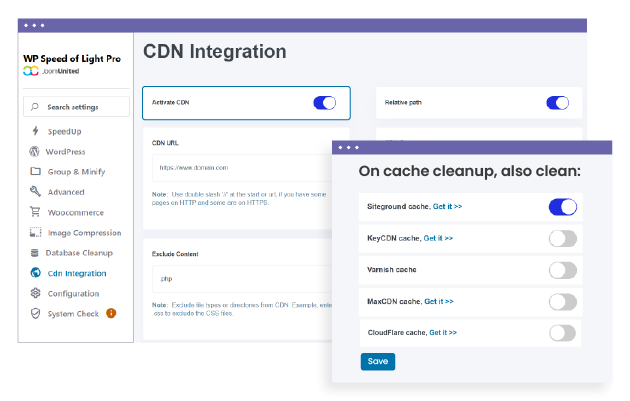 WordPress CDN Integration