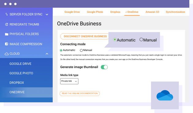 How To Easily Connect The OneDrive Business To Media Library?