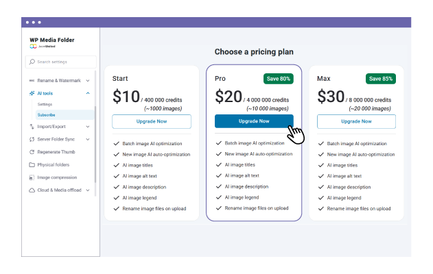 Available with the Add-On Plan